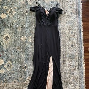 Black formal dress
